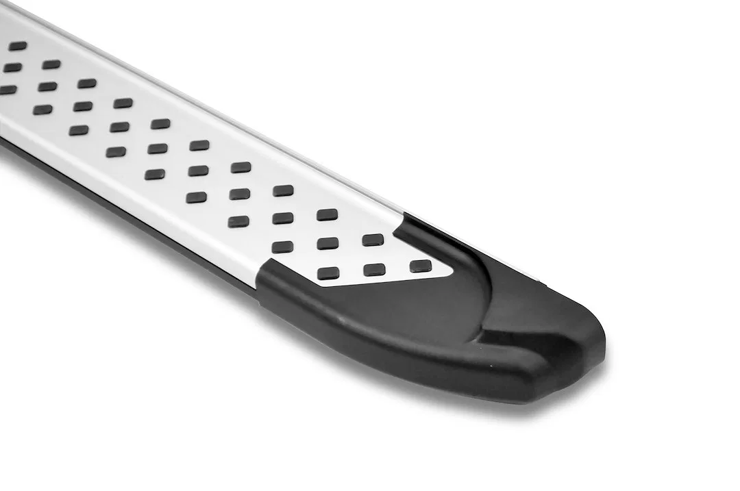 61318418 – ROMIK USA Running Board, Anodized Silver Aluminum Unlighted 400 Pound Capacity With Mount - view 2